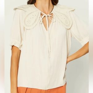 Anthropologie Current Air Blouse